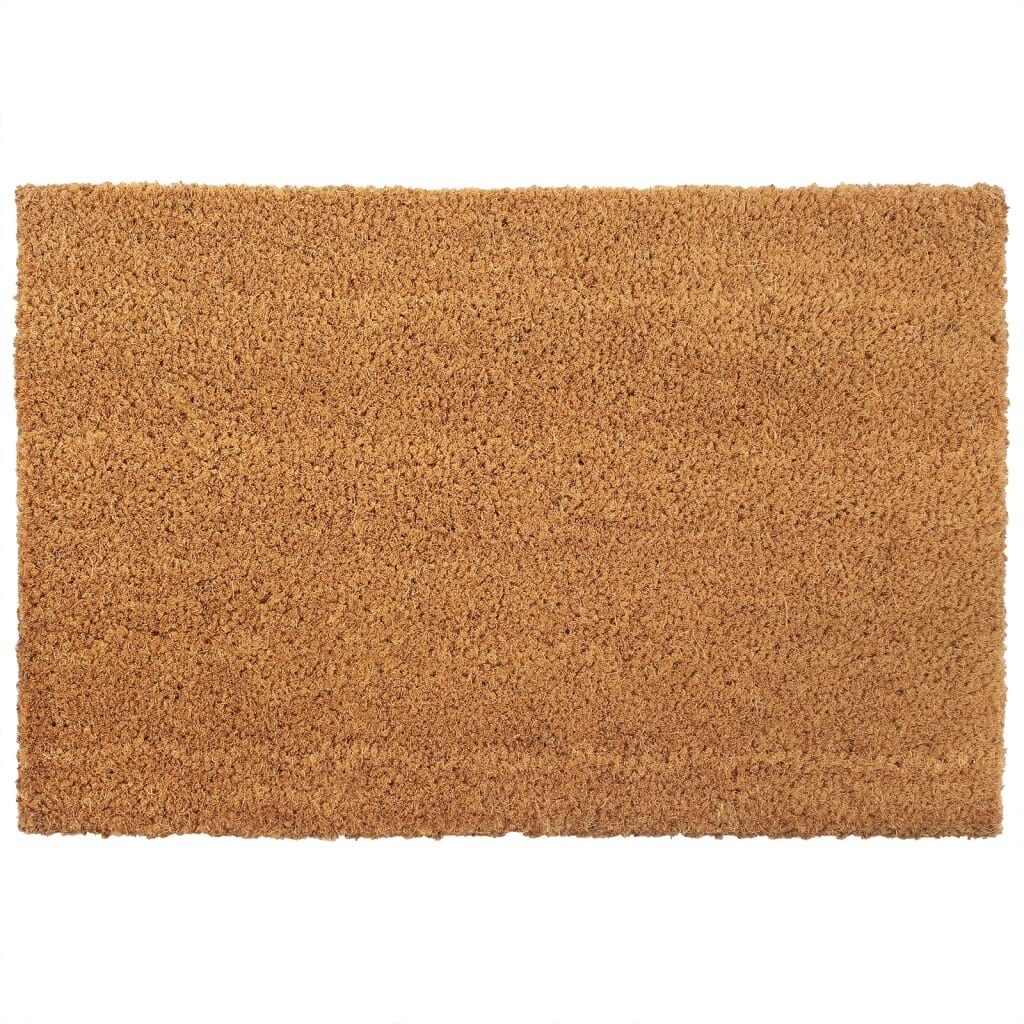 zerbino naturale 40x60cm fibra di cocco tappeto ingresso esterno antiscivolo