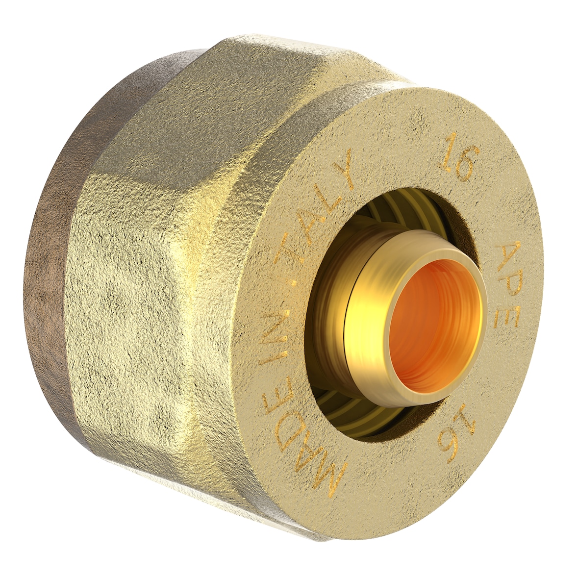 MS Verschraubung, vernickelt, 16 mm x 1/2"IG, Klemmfitting für MSVR, Fittings, wasseranschluss