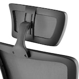 thumbnail of tectake Silla de oficina Phoibe ergonómica con reposacabezas ajustable  Negro