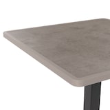 thumbnail of Für den Außenbereich Gastro Terrassentisch Borkum | 80x80 cm | Resalit Beton Hell |