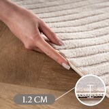 thumbnail of Carpetsale24 Teppich Boho 200 x 290 cm Creme, Weicher Skandinavischer Kurzflor, Waschbar, Großer Teppich für Wohnzimmer, Esszimmer oder offene Räume