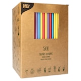 thumbnail of 3000 Shake rietjes papier Ø 8 mm - 25 cm geassorteerde kleuren