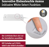 thumbnail of Paulmann LED Einbauleuchte White Select Aumus 3er-Set   rund 105mm 90°  3x5W 3x700lm 230V dimmbar 2700 - 6500K Weiß 92254