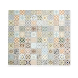 thumbnail of Herdblende-/Abdeckplatte 'Mosaik', Glas 56x50