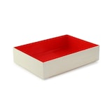 thumbnail of PACKNWOOD - 100uds - Caja de madera plegable SAMURAI 709ml Interior rojo brillante 165x120x36mm - 210SAMRED120