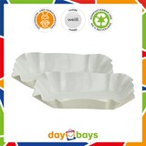 thumbnail of DayBays 500 Stk. Pommesschale KU51 ca 9x14x3 cm laminiert weiß ohne Beschichtung