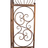 thumbnail of DanDiBo Rosenbogen mit Tür Tor aus Metall 120853 Rundbogen Antik Torbogen Gartentor Rankhilfe Schmiedeeisen