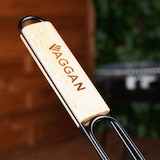 thumbnail of WellHome - Grelha para peixe com cabo em madeira 14x58cm