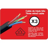 thumbnail of Enrollacables de 25 metros con 4 tomas. Potencia Máxima 3000W, 16A, 250V, Protección Sobrecalentamiento, Protección Infantil