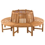 thumbnail of Banc d'arbre Novum 200 cm/Teck