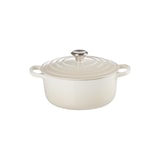 thumbnail of Le Creuset Signature Roaster round 24cm meringue (21177247164430)