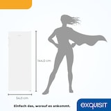 thumbnail of Exquisit Gefierschrank, Tiefkühlschrank, 177 Liter, 4 Gefrierschubladen, 2 Gefrierfächer, 4-Sterne-Gefrieren, GS230-H-050D weiss