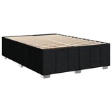 thumbnail of vidaXL Boxspringbett mit Matratze Schwarz 140x200 cm Stoff