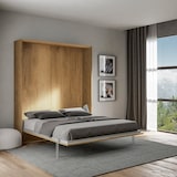 thumbnail of Cama de casal dobrável vertical Kentaro em Quercia Natura