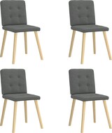 thumbnail of vidaXL Esszimmerstühle 4 Stk. Dunkelgrau Stoff
