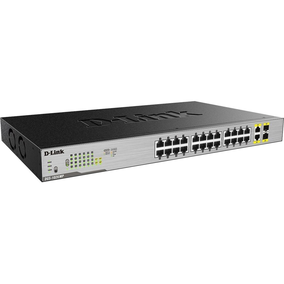 D-Link DGS-1026MP 26-Port Layer2 PoE+ Gigabit Switch
