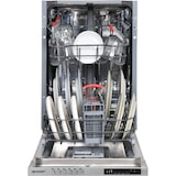thumbnail of SHARP vaatwasser QW-NS1EI47EX-DE, E, 10 couverts, 47 dB, 45 cm, roestvrij staal