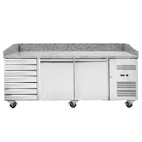 thumbnail of Meuble à Pizza 600x400 - 2 Portes et 7 Tiroirs - Dynasteel