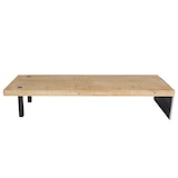 thumbnail of Sitzbank HWC-L75, Esszimmerbank Bank Garderobenbank, Industrial Massiv-Holz MVG-zertifiziert 200cm, natur
