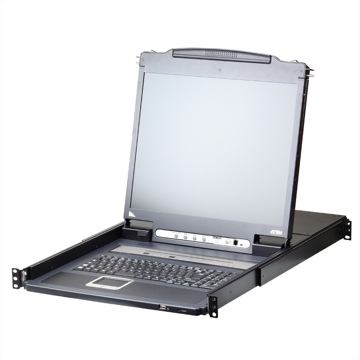 ATEN CL5708iM LCD KVM Switch Over IP, USB-PS/2,VGA , 8-Ports, FR-Layout