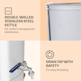 thumbnail of Mundschenk Maischekessel, Bierbrauanlage, 2500 W, 30 l, 9 Programme Silber-Metallic