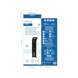 thumbnail of PURLINE Climatizador evaporativo, ventilador, humidificador, purificador de aire de 70W con mando a distancia para superficies de 18m2 RAFY 97