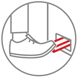 thumbnail of GILAC Support sac + couvercle - 120 L - Blanc G619041