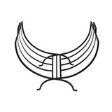 thumbnail of Brennholz-Stapelregal Regal Kaminholzständer Kaminholzregal Stapelhilfe faltbar