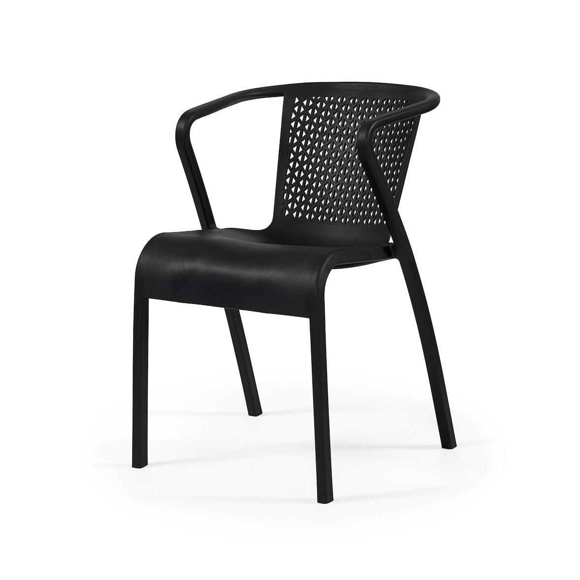 Cadeira Tuga, Preta - Pack com 4 unidades