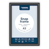 thumbnail of Klapprahmen Europel DIN A3 25mm schwarz 355029