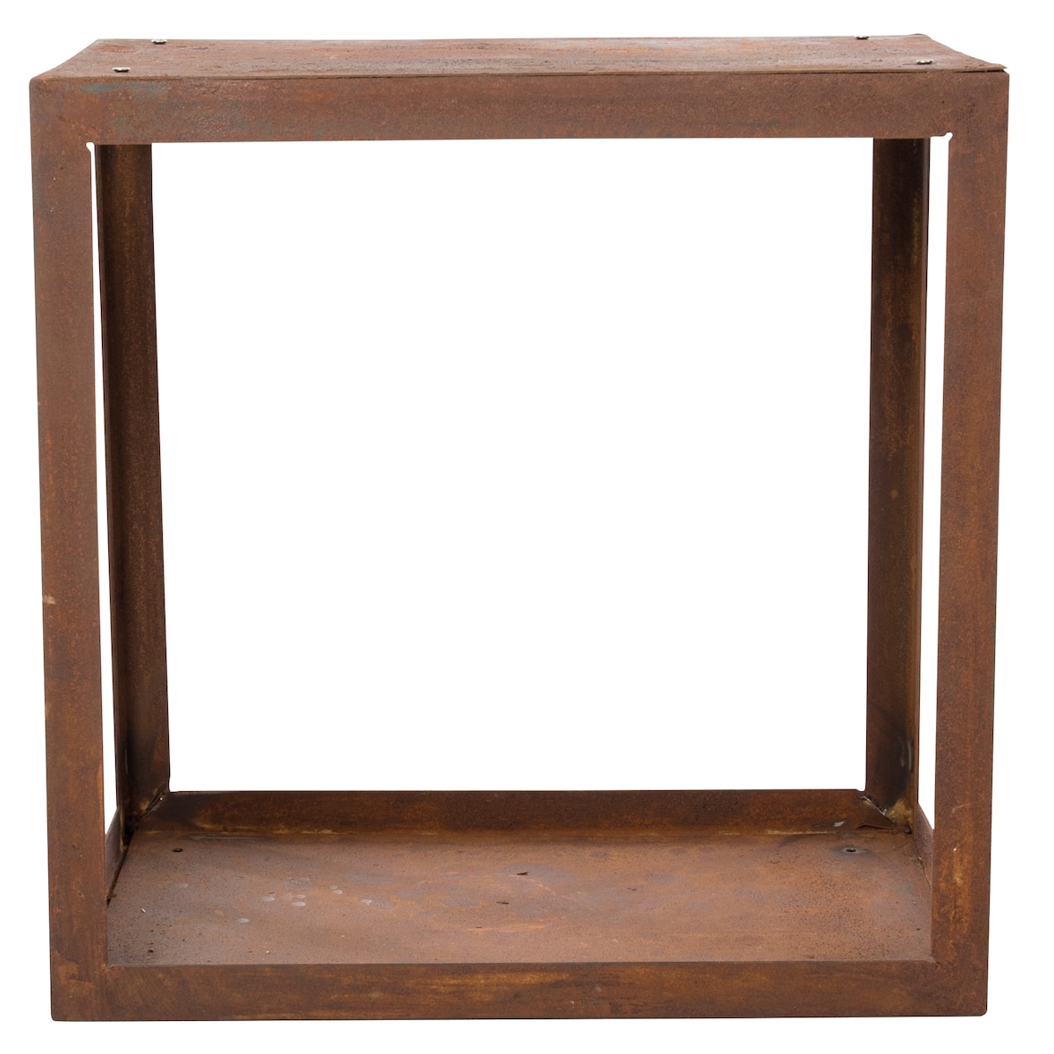 Portaoggetti in legno fatto a mano RedFire Hodr 50 cm