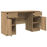 thumbnail of vidaXL Schreibtisch Artisan-Eiche 140 x 49 x 76 cm Holzwerkstoff