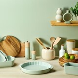 thumbnail of PEUGEOT Keramik Auflaufform APPOLIA 40cm Rechteckig Salbeigrün Spülmaschinenfest