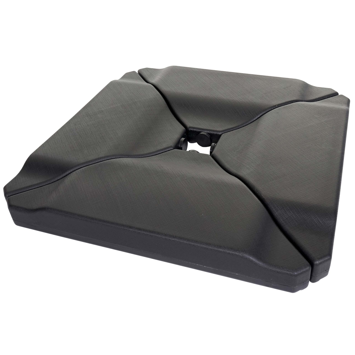 Schirmständer HWC-A40, Ampelschirmständer Marktschirmständer für Bodenkreuz, 80kg