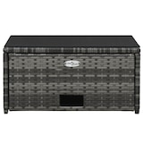 thumbnail of vidaXL 4-tlg. Garten-Lounge-Set mit Auflagen Poly Rattan Grau