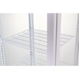 thumbnail of METRO PROFESSIONAL Vitrine réfrigérée GGC3235, 51,5 x 48,5 x 169 cm, 235 L, 4 étagères réglables, avec 4 roulettes, blanc