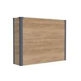 thumbnail of Westmann Talus XL - Metalen Plantenbak met bodem 100x25x77 cm - Houtlook