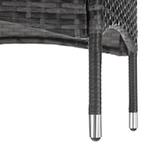 thumbnail of tectake Conjunto de ratán Luzern con 4 fundas  gris - 402864