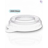 thumbnail of Deckel für Dressingbecher, Becher klein 30ml, 2000 Stück, to go, take away, recyceltes PET