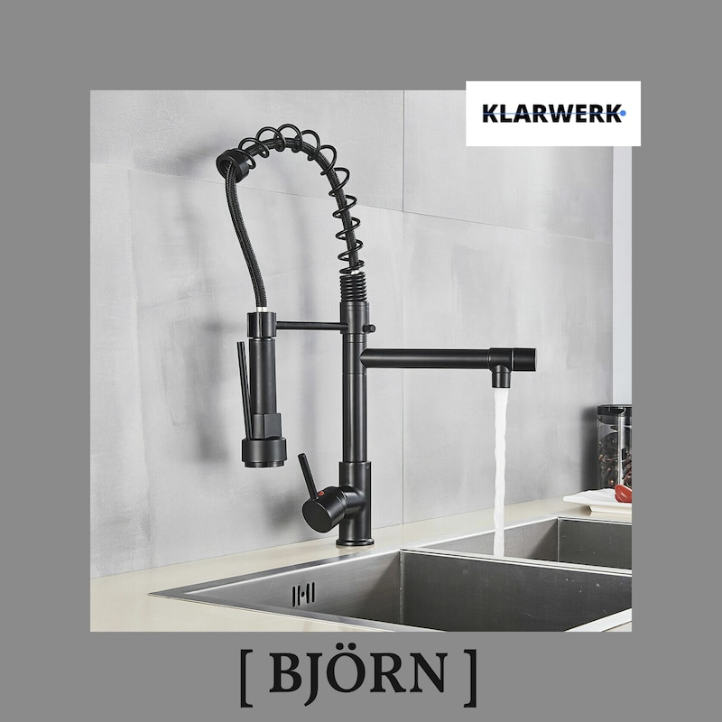 Omgekeerde osmose kraan, enkele koeling zwanenhals drinkwaterkraan, messing koud water alleen keukenkraan, grijs A