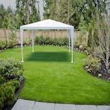 thumbnail of Gazebo 3 x 3 Metri Struttura in Acciaio Copertura In PE 110 gr/m² Impermeabile Idrorepellente Resistente Raggi Solari UV Tenda Ombrellone Bianco