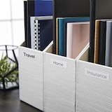 thumbnail of DYMO Cinta de escritura D1 original para etiquetadora, paquete económico de 10 unidades 12mm de ancho 7m de largo negro sobre blanco 2093097