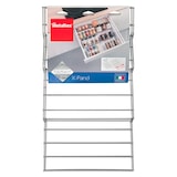 thumbnail of Etagère à épices Métal sans épices Armoire argentée Extensible 26 à 51 cm Tiroir