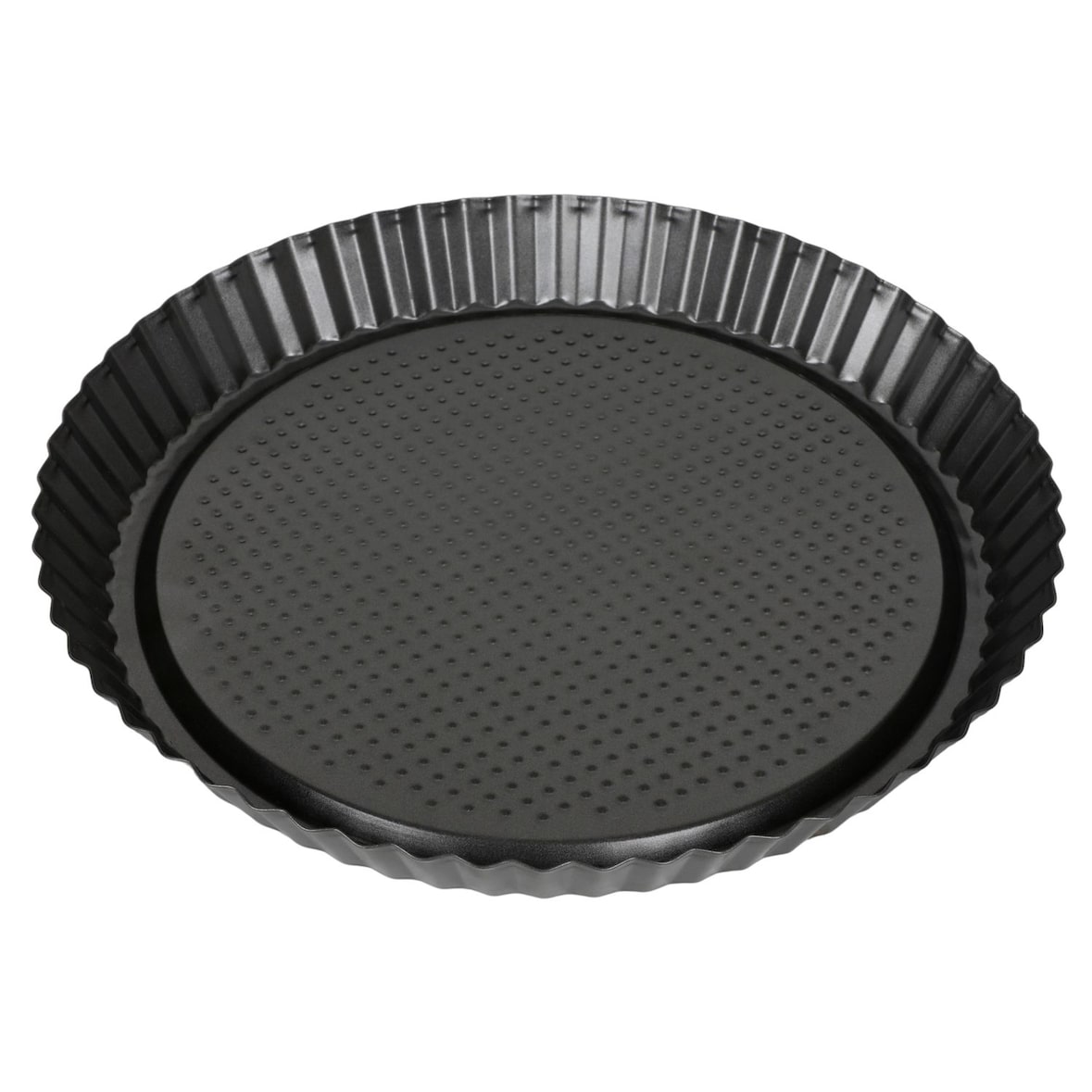 Tortenboden-Backform 28cm aus Schwarzblech Tarteform Obsttortenboden Kuchenform