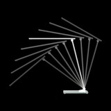 thumbnail of Lampe pliable Popy, à LED, coloris blanc