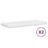 thumbnail of vidaXL Tagesbett Ausziehbar mit Matratzen Schwarz 90x190 cm Stoff