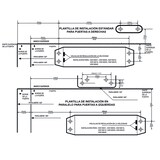 thumbnail of WOLFPACK - Fecho de Porta com Retentor Force 2 Cor Prata (Portas 70/90 cm.)