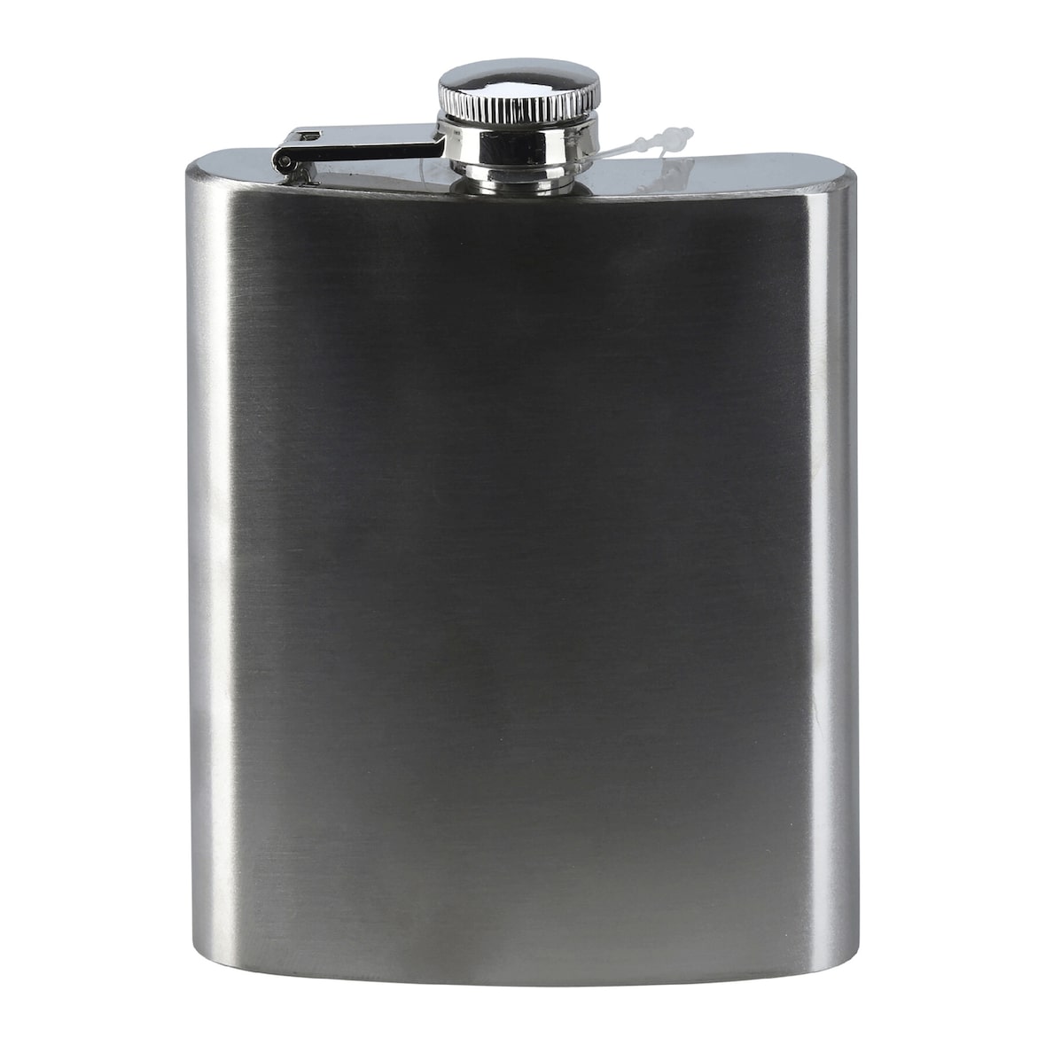 Flachmann 9,5x2,5x13cm 200ml Edelstahl rostfrei lebensmittelecht Taschenflasche für Unterwegs Schnapsfläschchen Trinkgefäß