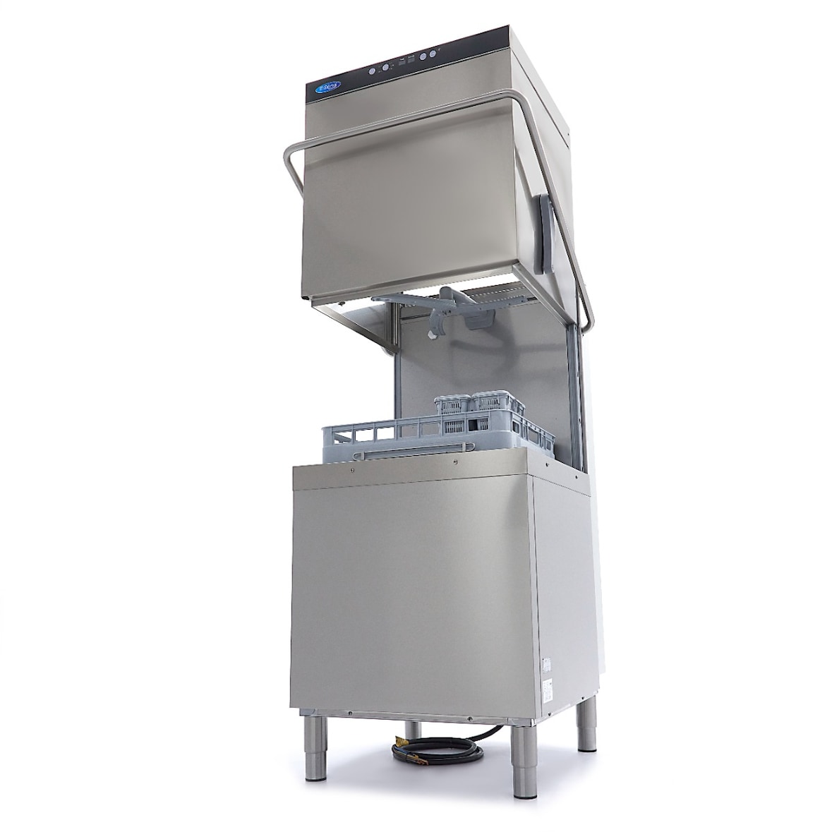 Lavastoviglie a nastro - 50x60cm - Con pompa di risciacquo e sapone - 400V - Maxima Maxima