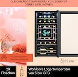 thumbnail of Klarstein Shiraz 28 Uno Weinkühlschrank 74l 28Fl Touch-Bedienfeld  5-18°C Schwarz